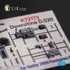 Kelik K72173 Dewoitine D.520 - interior 3D decals for Hobby 2000/Hasegawa kit (1/72)